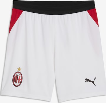 PUMA Regular Sports trousers 'AC Milan 26/27' in White: front
