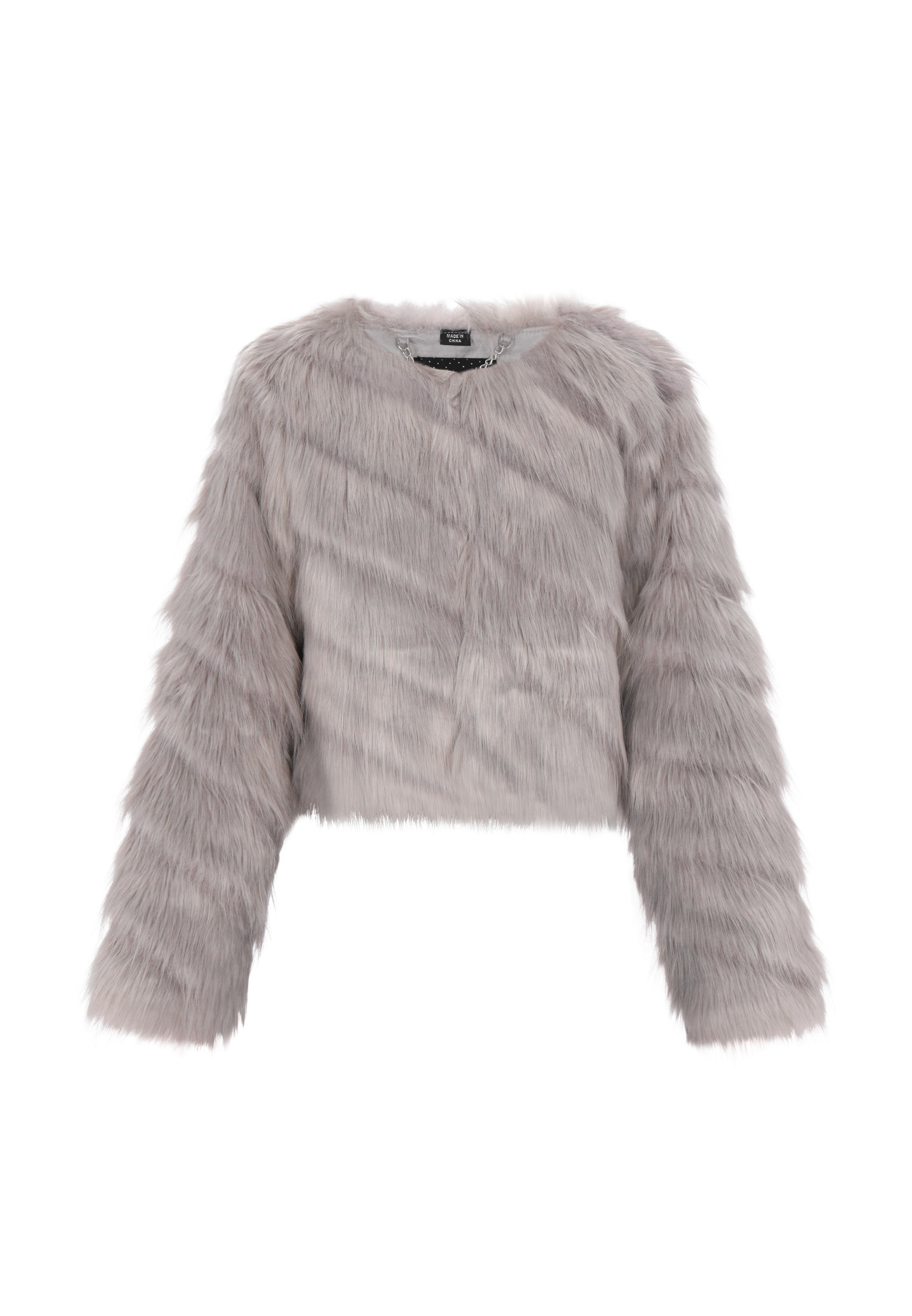 myMo at night Prechodná bunda - Sivá: predná strana