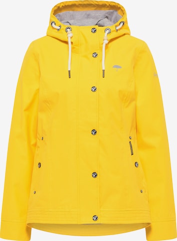 Schmuddelwedda Between-Season Jacket in Yellow: front