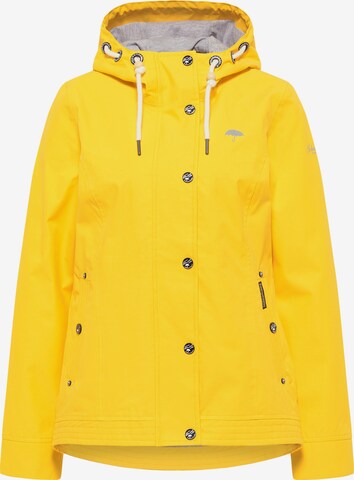 Schmuddelwedda Between-Season Jacket in Yellow: front