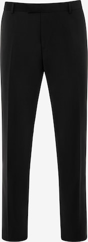Thomas Goodwin Slim fit Pleated Pants '3935-20707' in Black: front