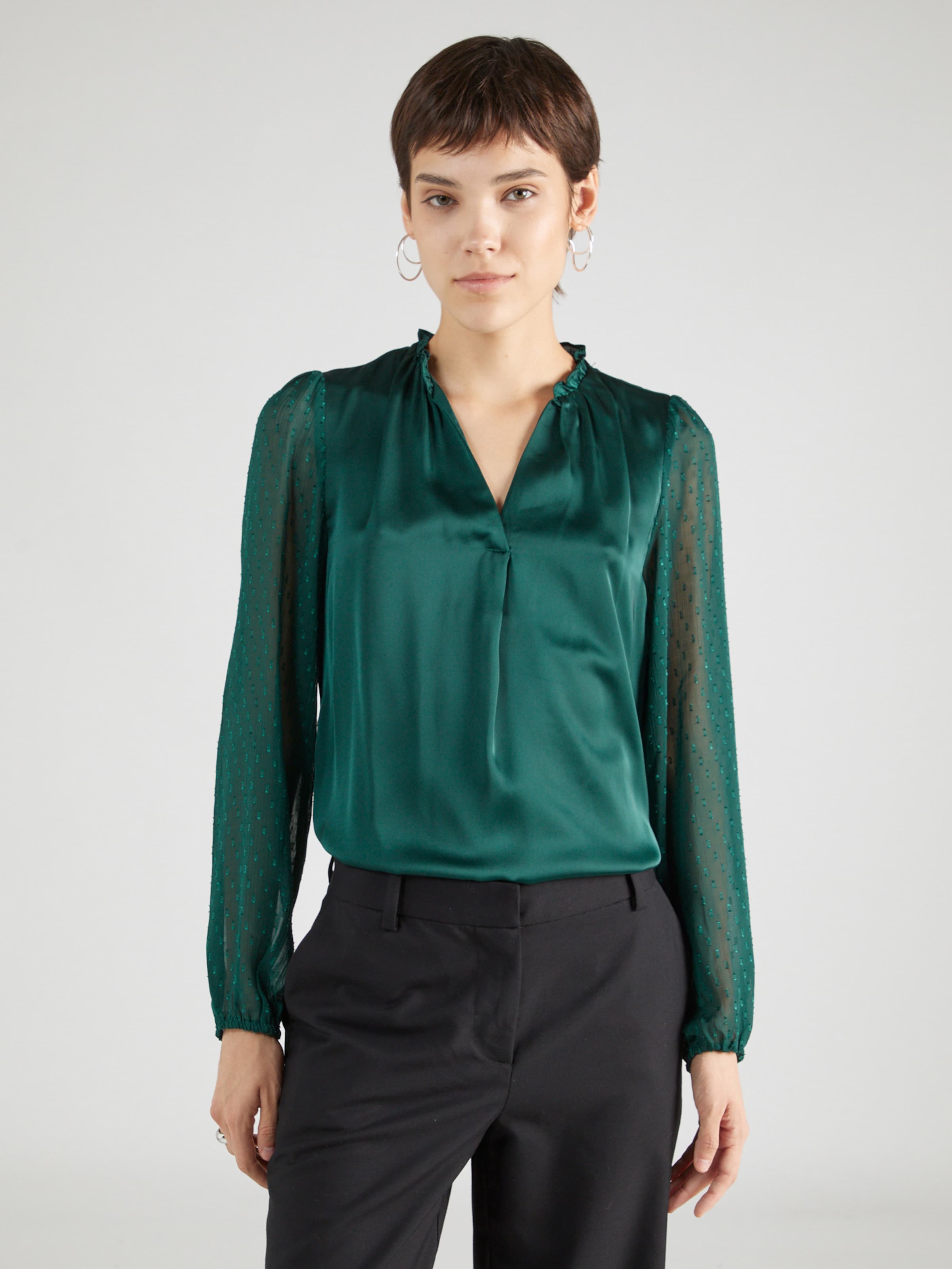 ABOUT YOU Blusa Laurina en Verde Oscuro ABOUT YOU