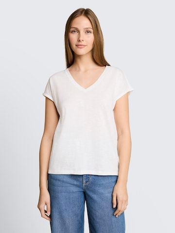 TOM TAILOR DENIM Shirt in White: front