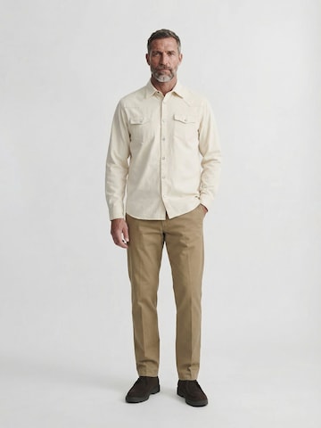 Portland Outerwear Company Comfort Fit Skjorte i beige