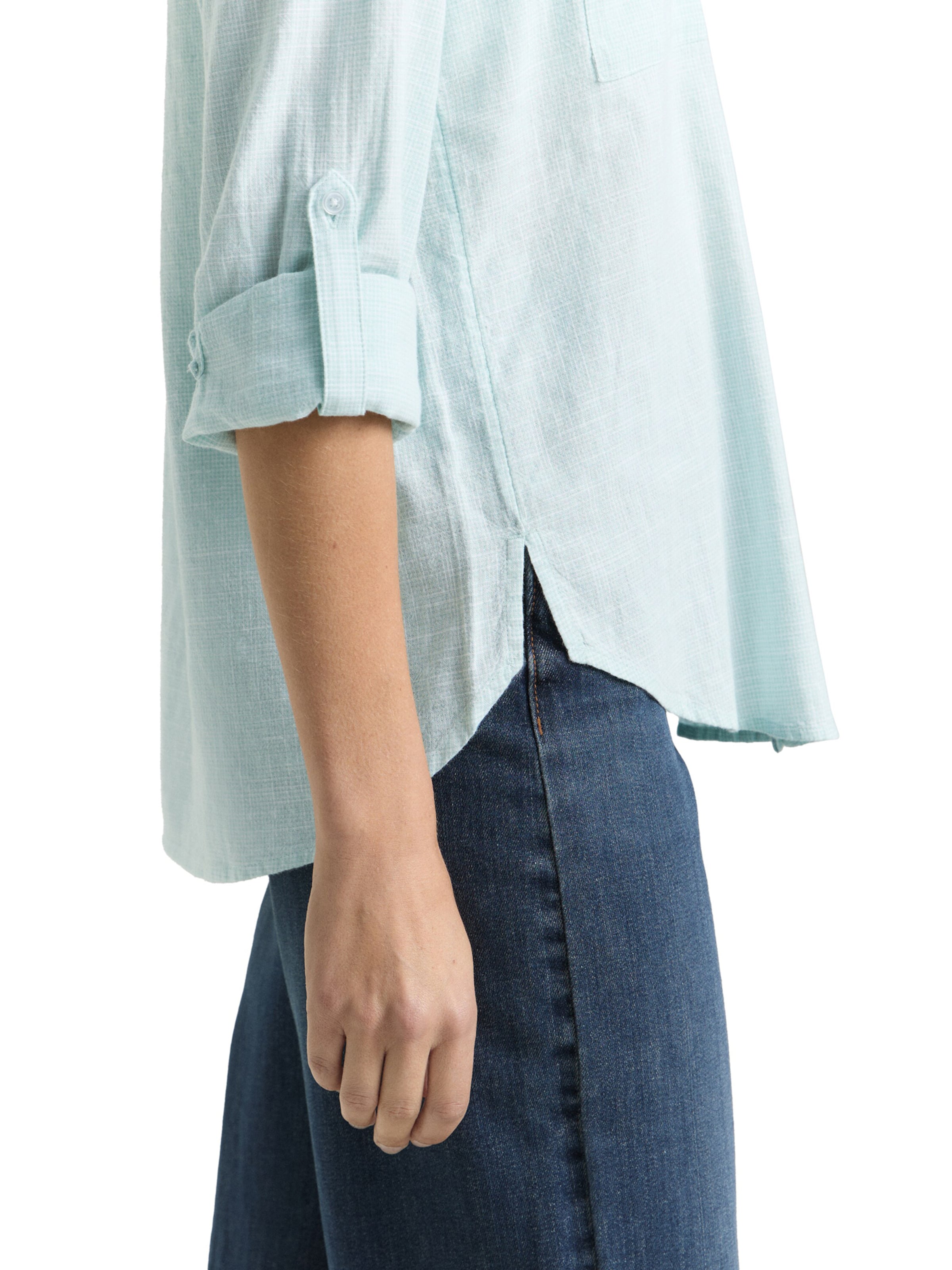 TOM TAILOR Bluse in Grün