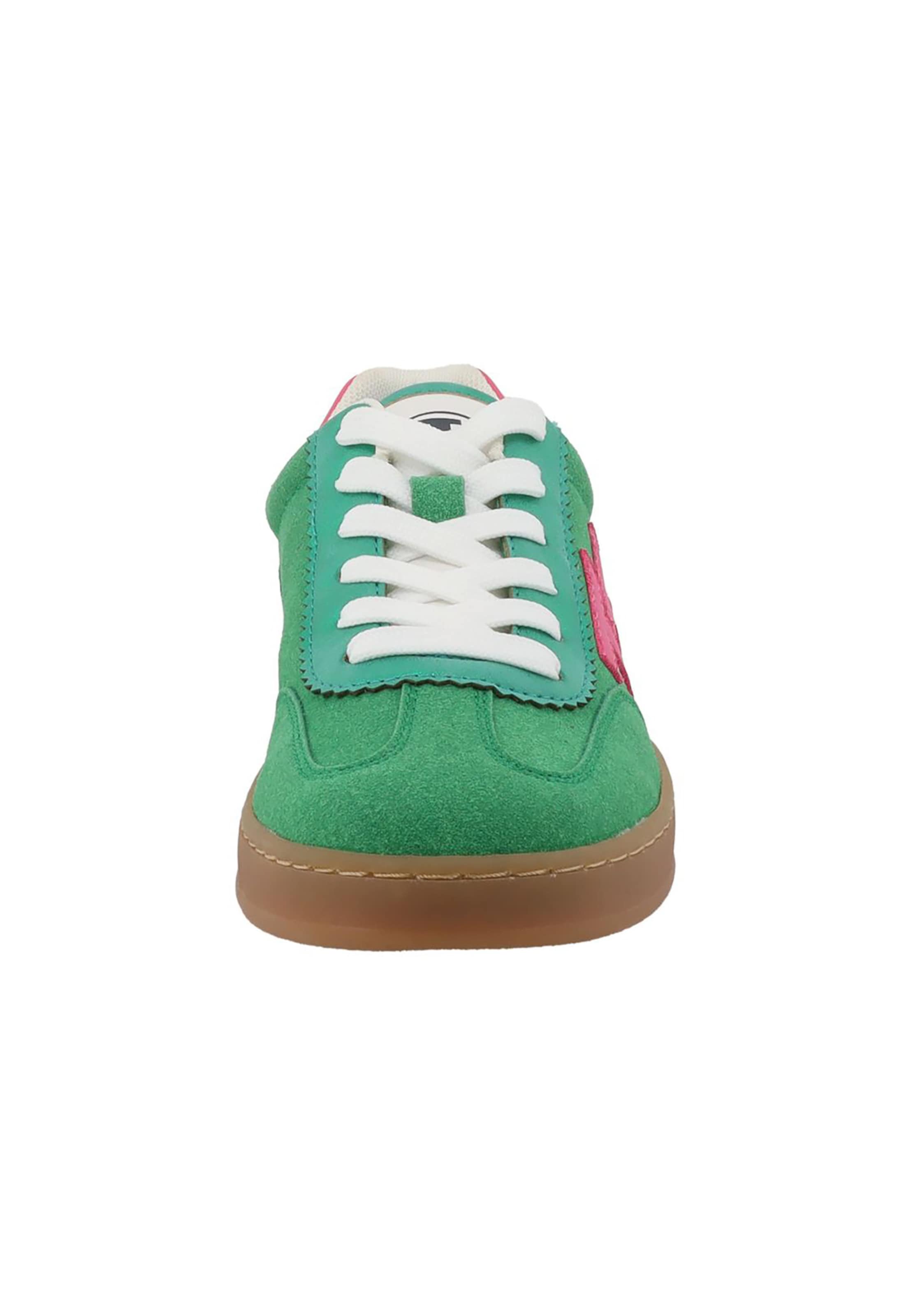TOM TAILOR - Zapatillas deportivas bajas en verde