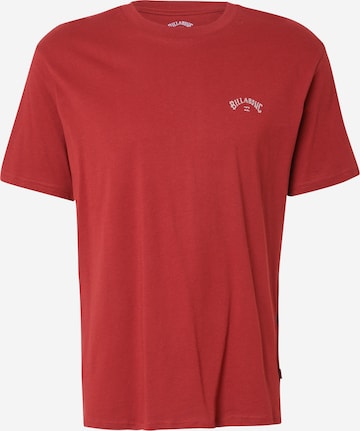 BILLABONG T-Shirt 'ARCH WAVE' in Rot: Vorderseite