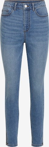 VILA Skinny Jeans in Blauw: voorkant