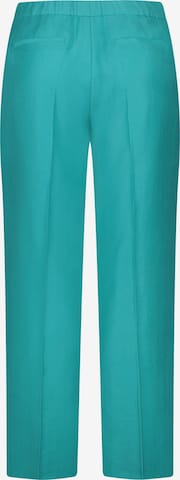 SAMOON Regular Pleated Pants in Green