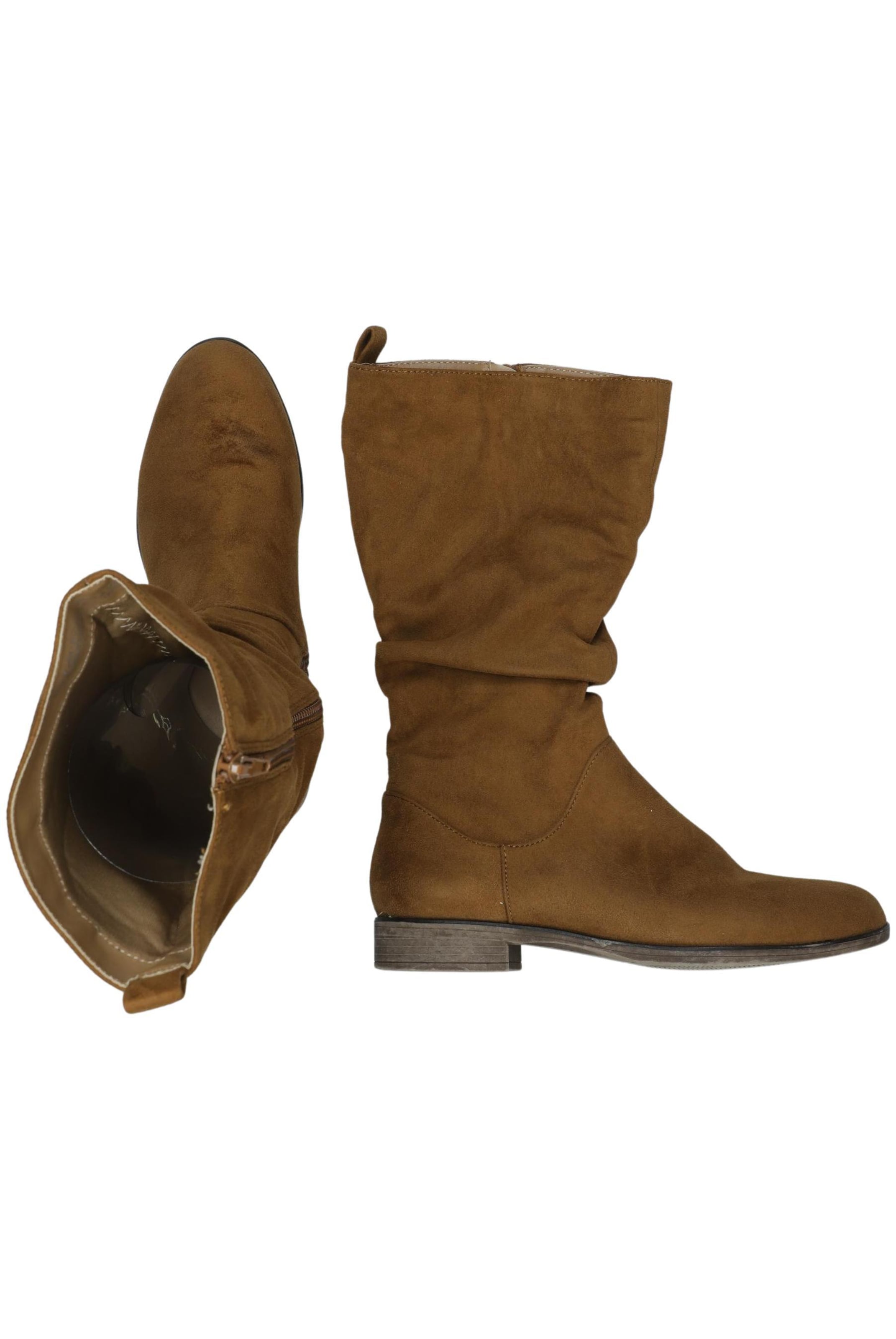 Anna Field Dress Boots in 37 in Brown: front