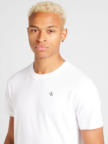 Maglietta di Calvin Klein Jeans in bianco