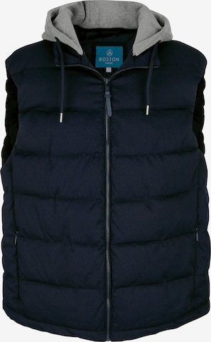 Boston Park Vest in Blue: front