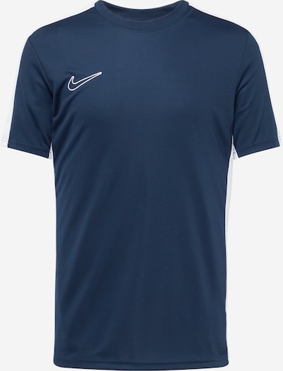 NIKE Camisa funcionais 'Academy23' em azul escuro / branco, Vista do produto