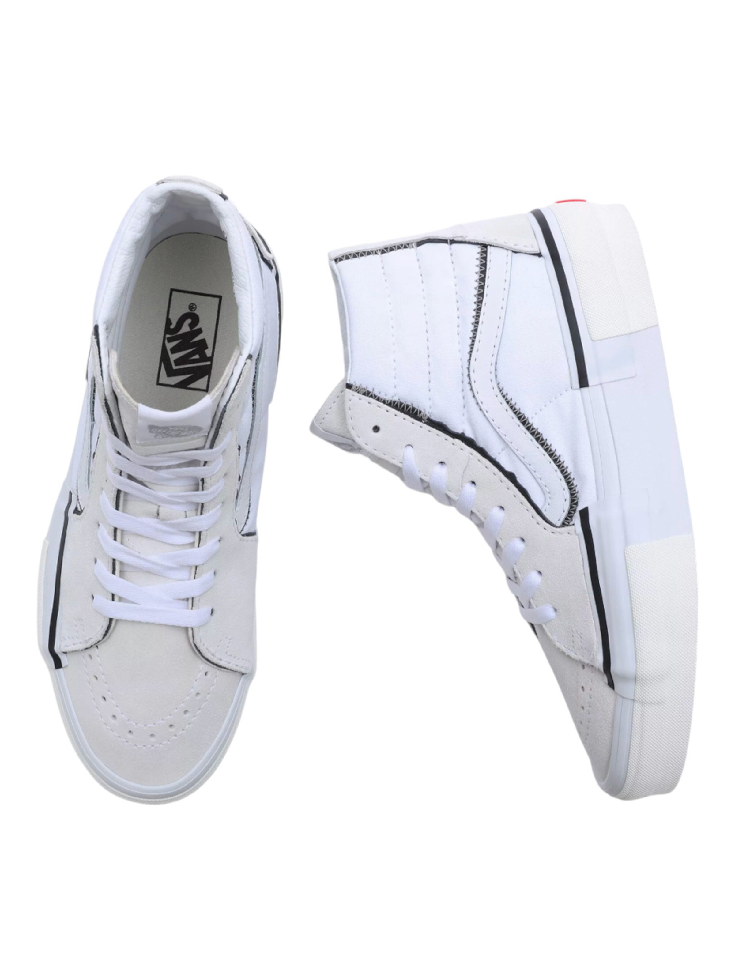 Sneaker alta di VANS in bianco