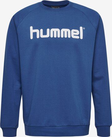 Hummel Sweatshirt in Blauw: voorkant