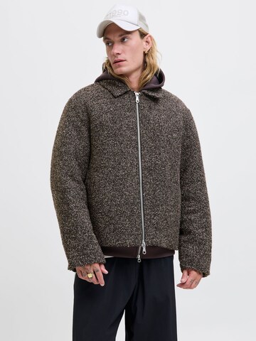 JACK & JONES Jacke in Braun: Vorderseite