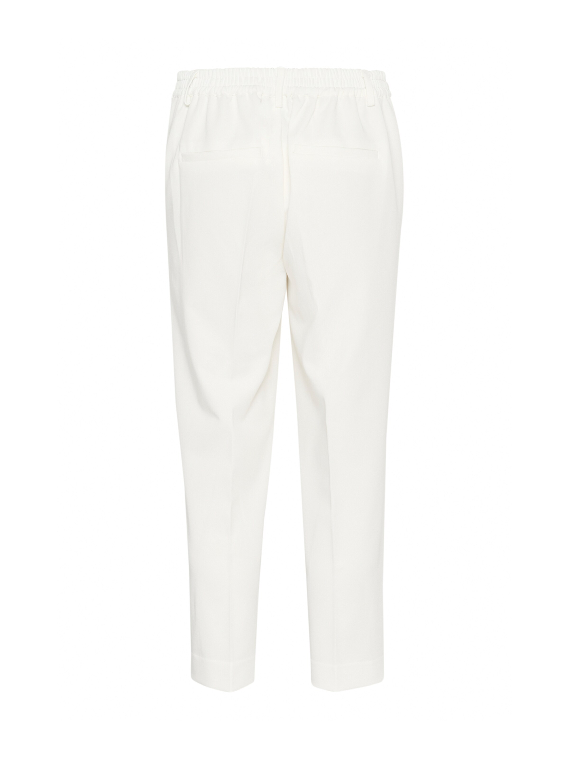 Kaffe Normalny krój Spodnie w kant 'Sakura' w kolorze biały