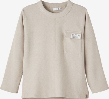 T-Shirt NAME IT en beige : devant