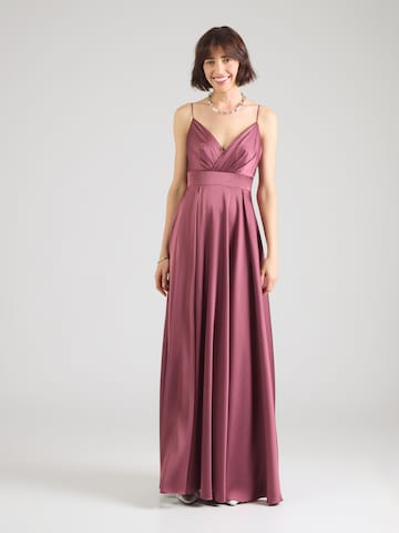 Laona Evening dress in Purple: front