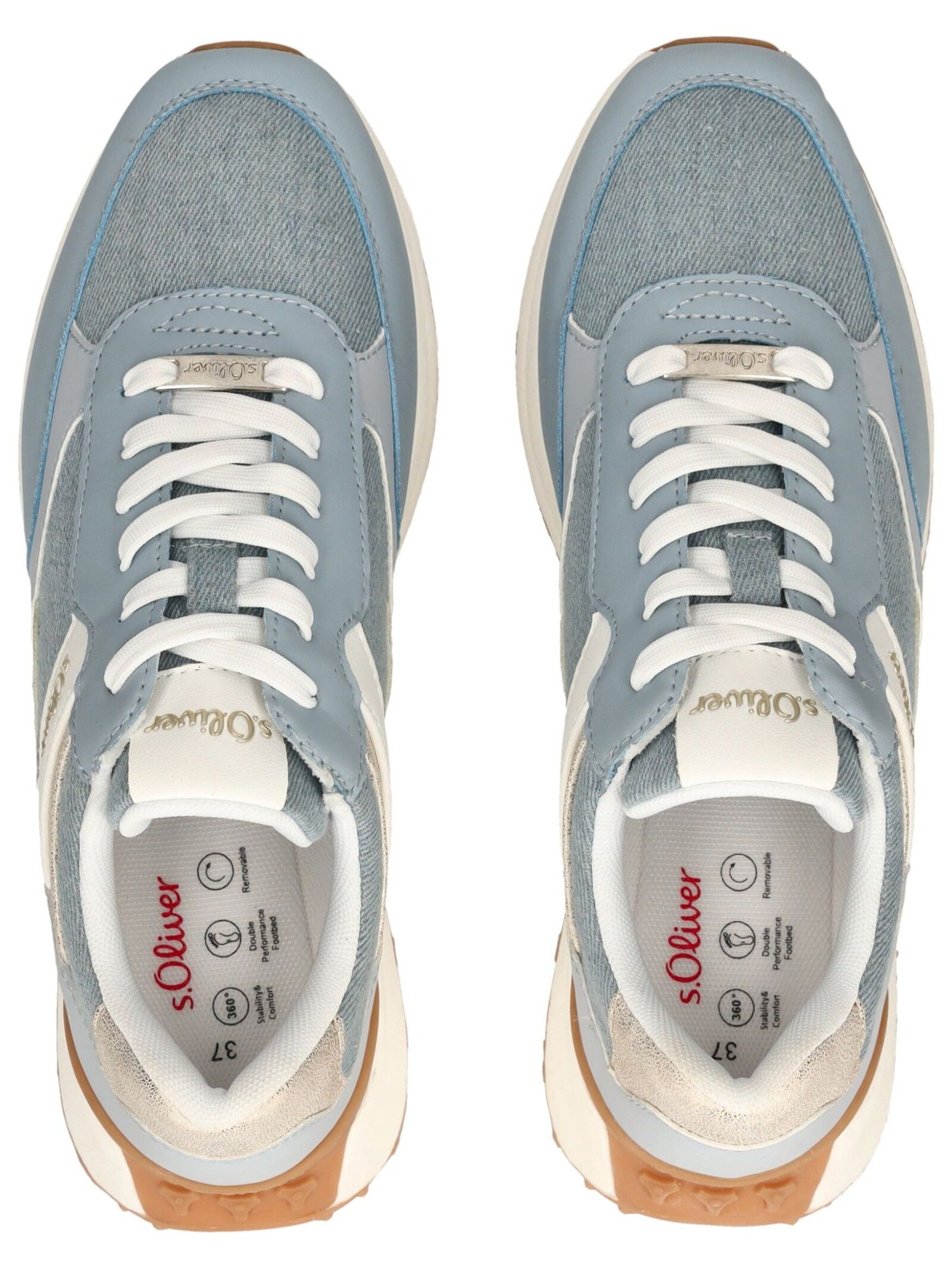 Baskets basses s.Oliver en bleu