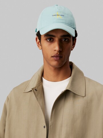 Calvin Klein Jeans Cap in Blau