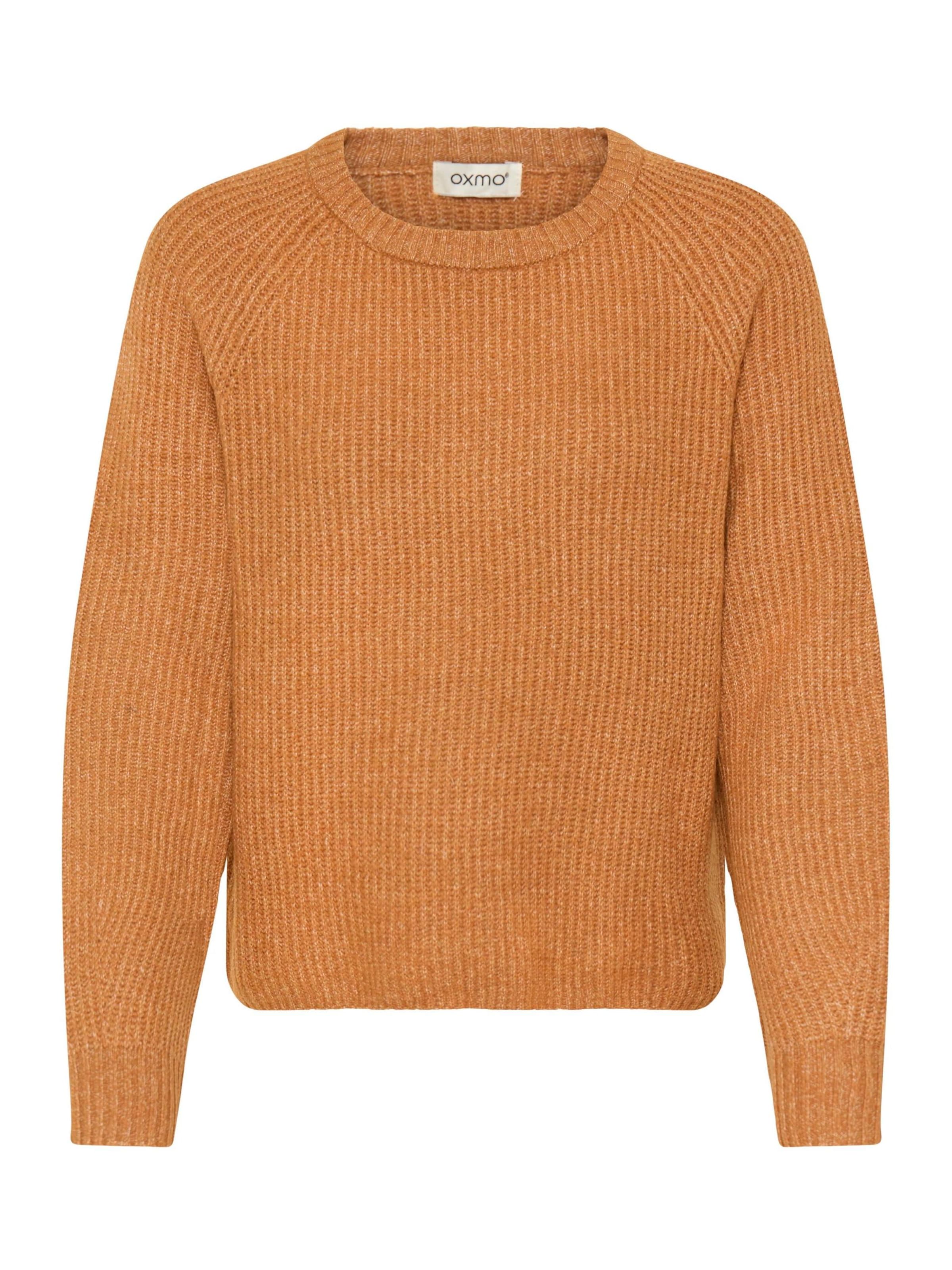 Pull-over ' OXIFANSI ' Oxmo en marron : devant