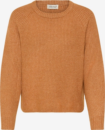 Oxmo Trui ' OXIFANSI ' in Bruin: voorkant