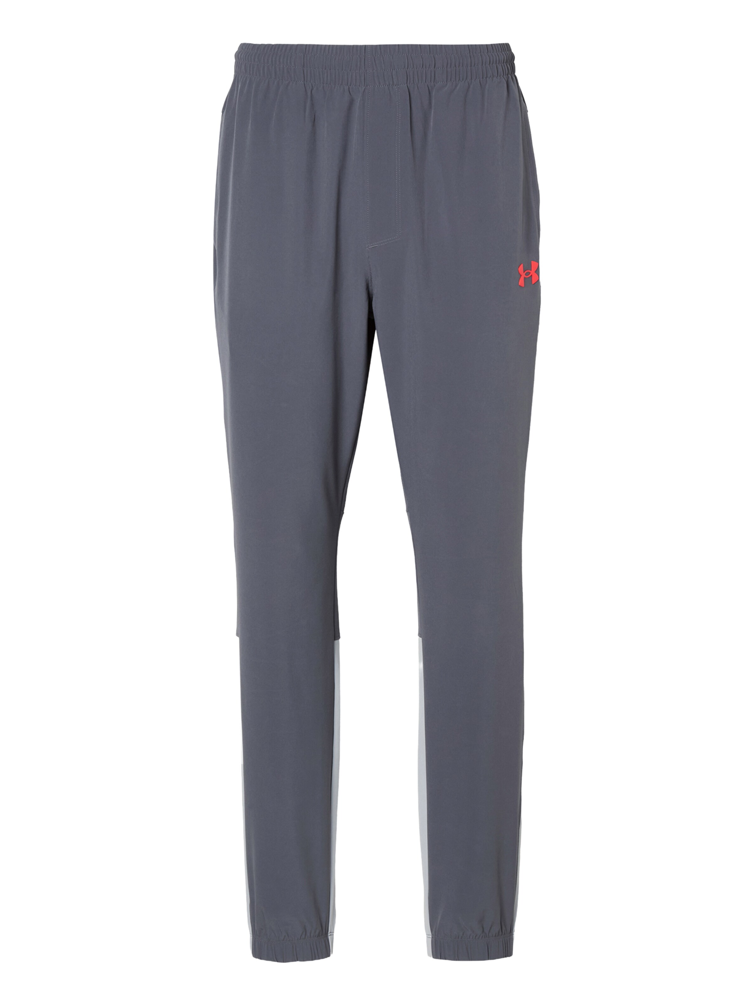 UNDER ARMOUR Sportbroek 'Tech Utility' in Grijs: voorkant