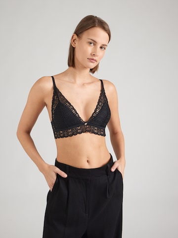 BOSS Háromszög Melltartó - fekete: elől