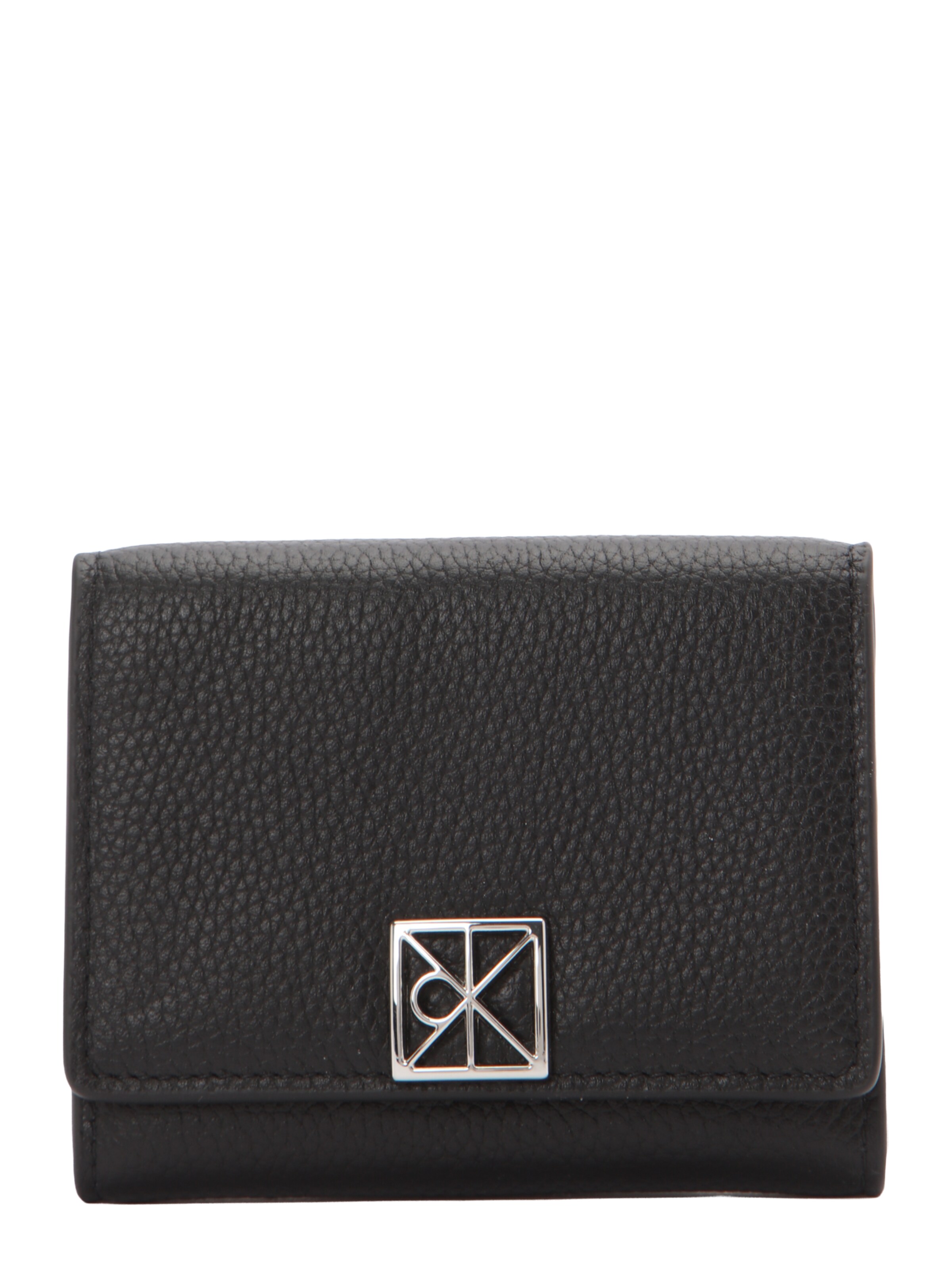 Porte-monnaies Calvin Klein en noir : devant