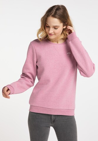 Schmuddelwedda Sweatshirt 'Yasanna' in Roze: voorkant