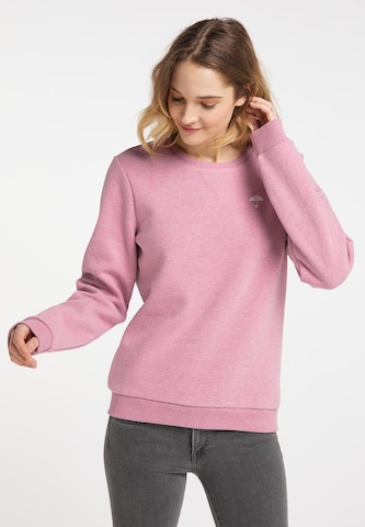 Schmuddelwedda Sweatshirt 'Yasanna' in Pink: predná strana