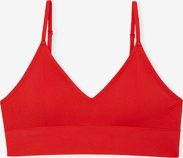 Reggiseno 'Effortless' di ETAM in rosso: frontale