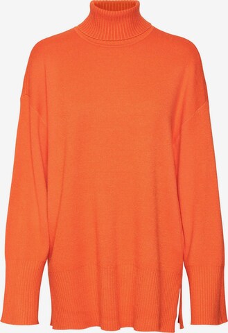 VERO MODA Sweater 'Gold Needle' in Orange: front