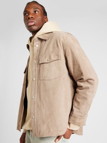 FRAME Between-season jacket in Beige