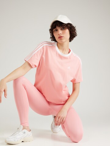 ADIDAS SPORTSWEAR Funkcionalna majica 'Essentials' | roza barva