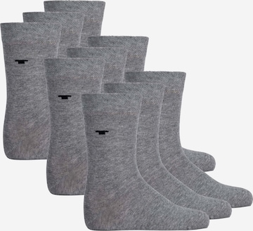 Chaussettes TOM TAILOR en gris : devant