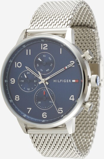 Analoginis (įprasto dizaino) laikrodis iš TOMMY HILFIGER, spalva – tamsiai mėlyna / sidabrinė, Prekių apžvalga