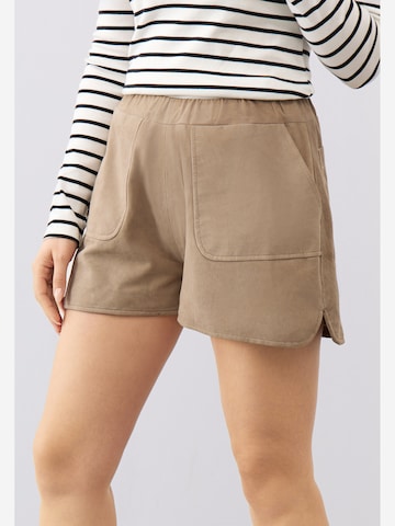 Bolongaro Trevor Loosefit Broek 'Tracie' in Beige