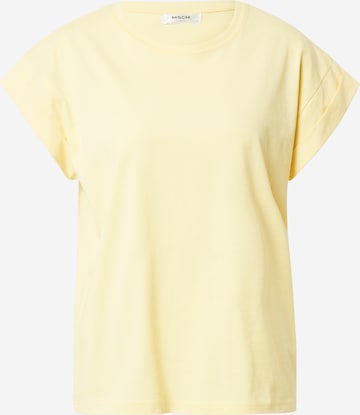MSCH COPENHAGEN Shirt 'Alva' in Yellow: front