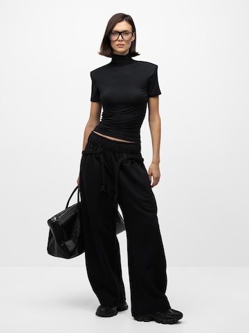 mandragora Wide Leg Bukser 'Sento' i sort