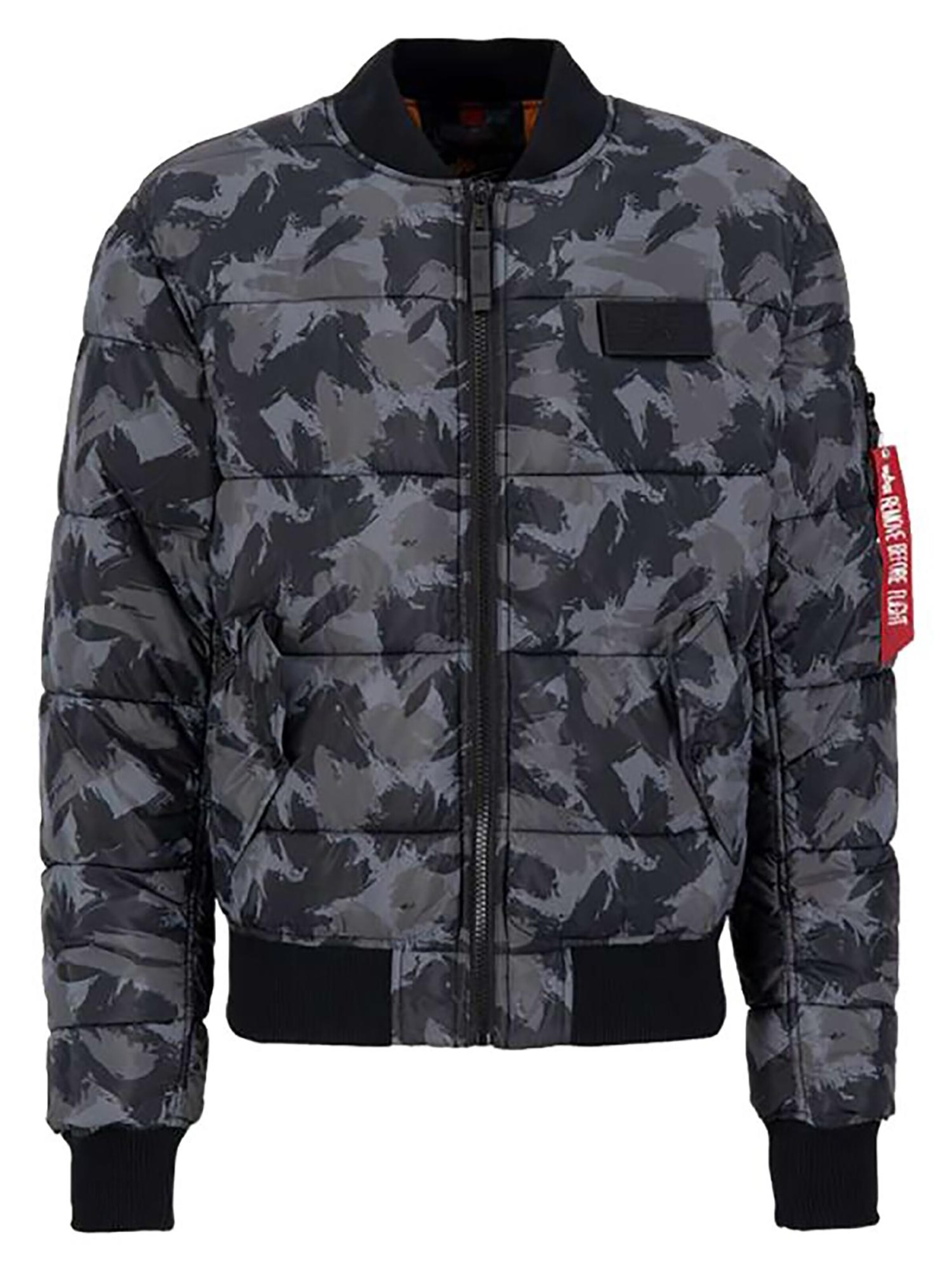 ALPHA INDUSTRIES Between-Season Jacket 'MA-1 Puffer' in Mixed colors: front