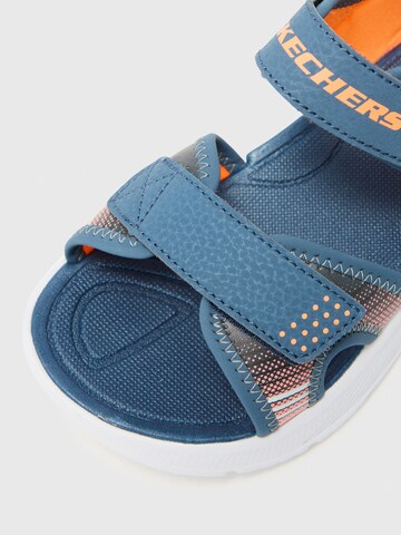 Skechers Kids Buty otwarte 'MICROSPEC-SPLASH' w kolorze niebieski