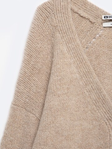 BIG STAR Knit cardigan 'KARDILA' in Beige