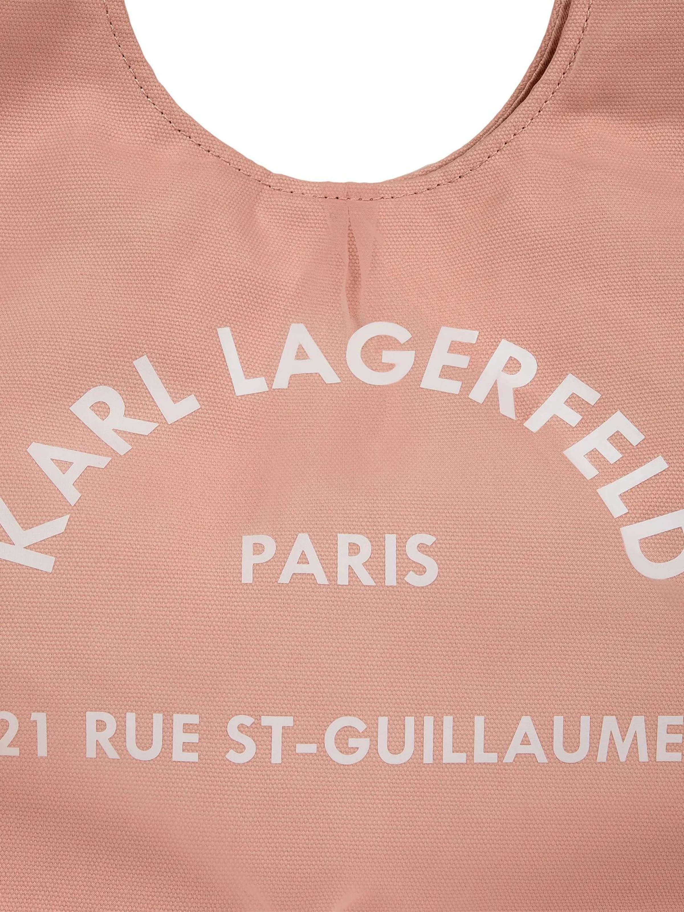 Karl Lagerfeld Shopper táska 'Rue St-Guillaume' - rózsaszín