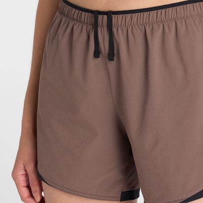 new balance Workout Pants 'RC Essential Short 5"' in Brown / Light brown, Item view