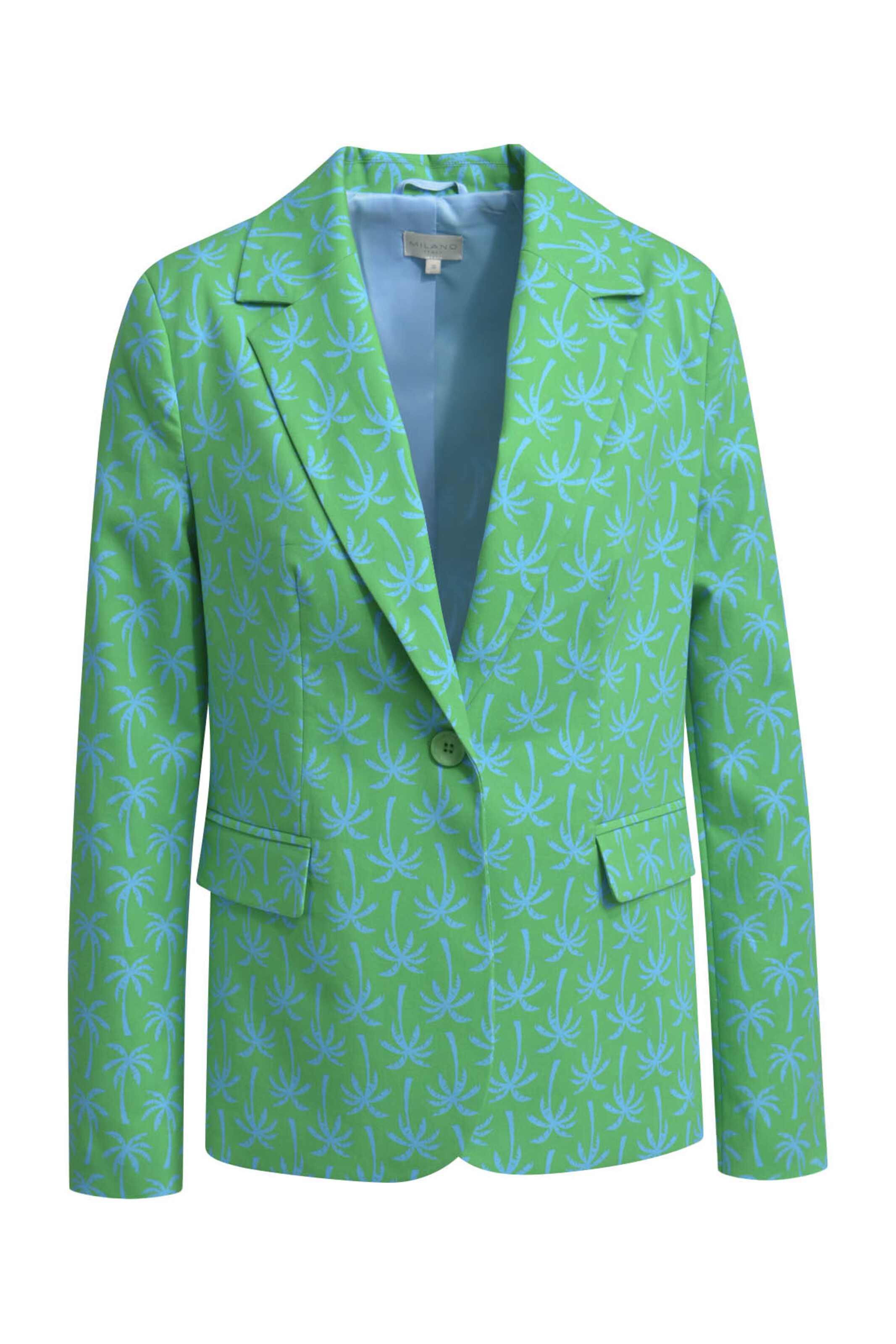 Milano Italy Blazer in Green: front