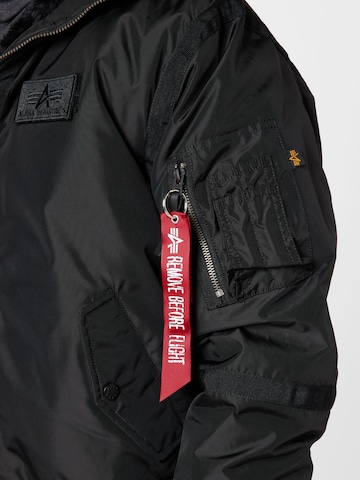 ALPHA INDUSTRIES Regularny krój Kurtka przejściowa w kolorze czarny