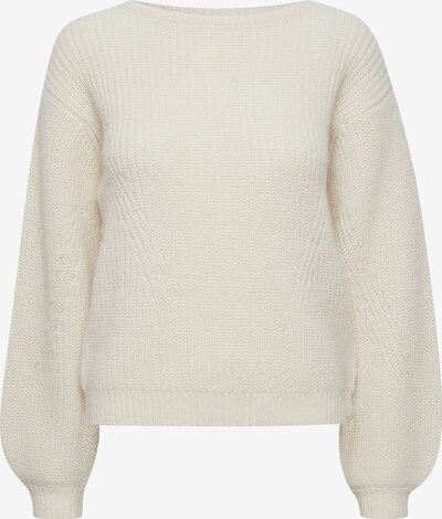 PULZ Jeans Strickpullover 'IRIS' in beige, Produktansicht