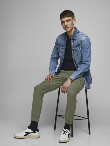 JACK & JONES - Tapered Pantalón cargo en verde